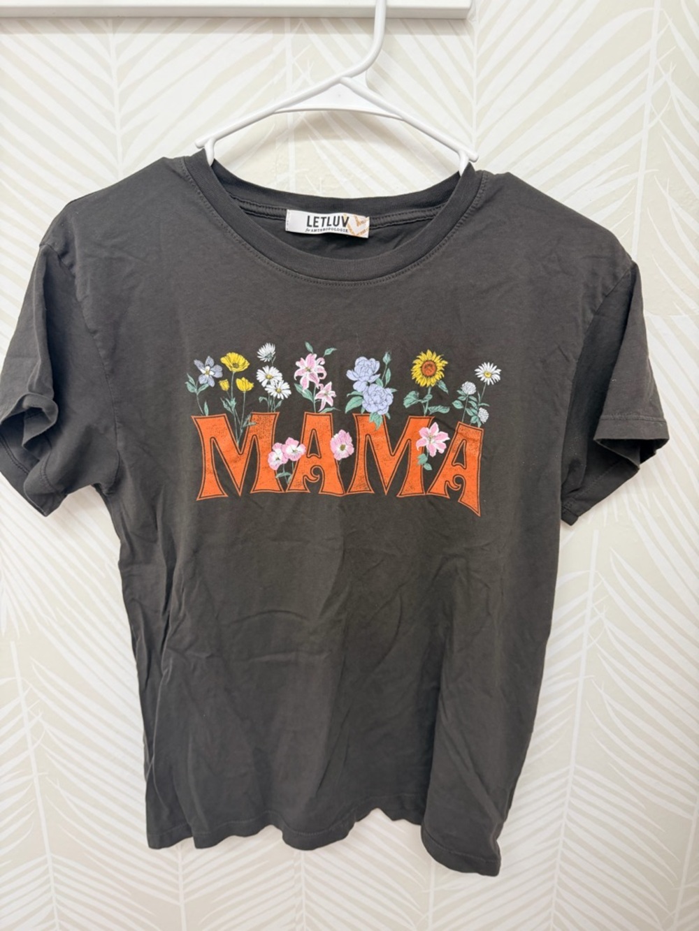 Letluv Mama Tour Graphic Tee Anthropologie Floral Flower